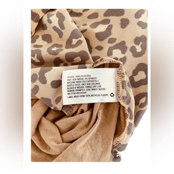 A New Day Beige and Gray Blouse - Picture 6 of 9